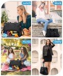 LOVEVOOK Insulated Laptop and Lunch Tote Bag