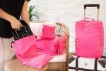 8-Piece Compression Packing Cubes Set - Hot Pink
