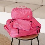 8-Piece Compression Packing Cubes Set - Hot Pink