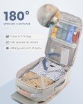 LOVEVOOK Waterproof 40L Travel Backpack with Packing Cubes