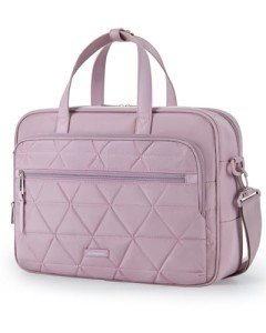 BAGSMART 15.6 Inch Water-Repellent Laptop Bag - Purple