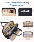 BAGSMART 15.6 Inch Water-Repellent Laptop Bag - Purple