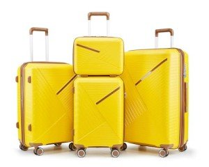 Xurwiin 4-Piece Hard Shell Luggage Set