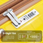 Xurwiin 4-Piece Hard Shell Luggage Set