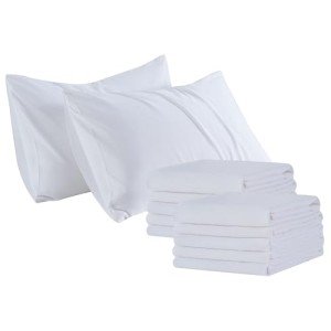 Bulk Snow White Pillowcases - 12 Pack Set