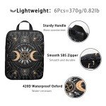 Hitanfe 6-Piece Compression Packing Cubes Set