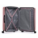 U.S. Traveler Pink Hardside 30-Inch Suitcase