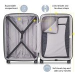 Delsey Paris Titanium 19-Inch Expandable Carry-On Luggage