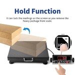 WISHSOM Heavy Duty 660lbs Digital Shipping Scale