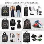 Hitanfe 6-Piece Compression Packing Cubes Set