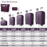 7-Piece Expandable Luggage Set with Duffel Bag