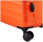 Orange 30-Inch Hardside Spinner Suitcase