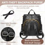 VASCHY Women's Stylish Black Travel Bag