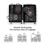 Hitanfe 6-Piece Compression Packing Cubes Set