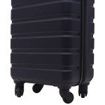 Wrangler 22-Inch Hardside Spinner Carry-On - Navy