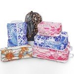 6 Pack Travel Compression Packing Cubes Set