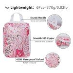 6 Pack Travel Compression Packing Cubes Set