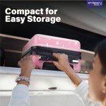 Unicorn Kids Rolling Luggage Set for Girls