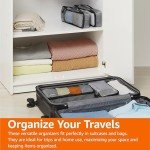 Amazon Basics Gray Packing Cubes, 4-Piece Set