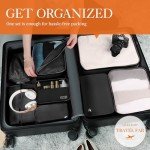 HOTOR 8-Piece Packing Cubes Set for Travel