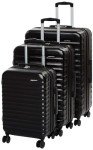 Amazon Basics 3-Piece Hard Shell Luggage Set