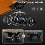 SHOWKOO Lightweight 3-Piece Expandable Luggage Set