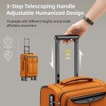 SHOWKOO Lightweight 3-Piece Expandable Luggage Set