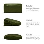 Expandable Compression Packing Cubes - 6 Set Army Green