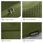 Expandable Compression Packing Cubes - 6 Set Army Green