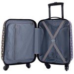 Kids' 5-Piece Luggage Set - Black Polkadot