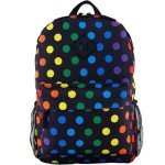 Kids' 5-Piece Luggage Set - Black Polkadot