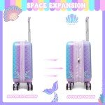 Cute Mermaid Kids' 2-Piece Luggage Set