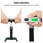 BAGAIL Portable Digital Luggage Scale with LCD Display