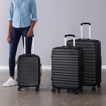 Amazon Basics 3-Piece Hard Shell Luggage Set