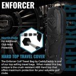 CaddyDaddy Enforcer Soft Golf Travel Bag with Wheels