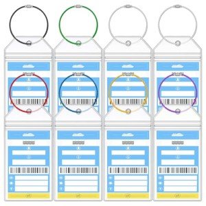 NCL Cruise Luggage Tag Holders - 8 Pack