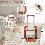 Merax 3-Piece Lightweight Luggage Set with Spinner Wheels