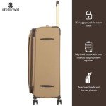 Roberto Cavalli 3-Piece Expandable Luggage Set