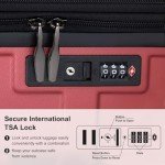 2-Piece Hard Shell Luggage Set with Spinner Wheels