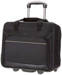 Amazon Basics Black Rolling Laptop Case, 14.5-Inch