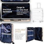 Tolino 20in Lightweight Spinner Carry-On Luggage