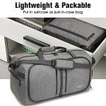 G4Free Water-Repellent 65L Foldable Duffel Backpack