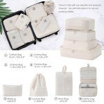Merax 4-Piece Lightweight Hardshell Luggage Set