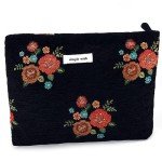 Cute Vintage Floral Makeup Bag for Travel