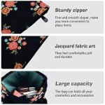 Cute Vintage Floral Makeup Bag for Travel