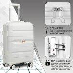 Somago 3-Piece Lightweight Spinner Luggage Set