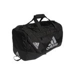 adidas Defender 4.0 Medium Duffel Bag – Black/Silver