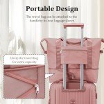 Joyway 6-Piece Rose Gold Hardside Luggage Set
