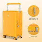 Lightweight 20-Inch Hard Shell Carry-On Luggage