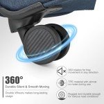 Kono 20" Lightweight Waterproof Carry-On Suitcase